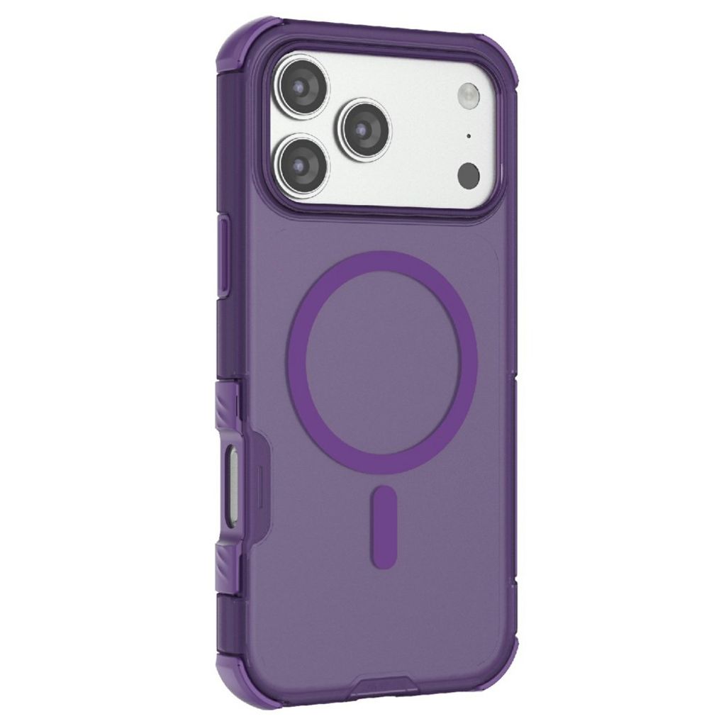 iPhone 18 Pro Max/17 Pro Max MagSafe Skal Stöttåligt - Lila