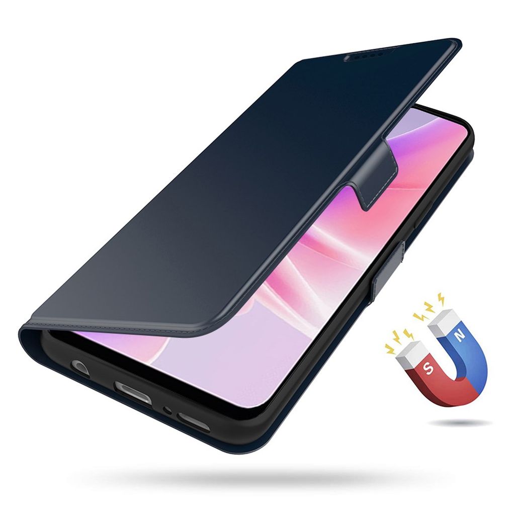 Sony Xperia 1 VII Fodral med Stativ - Blå