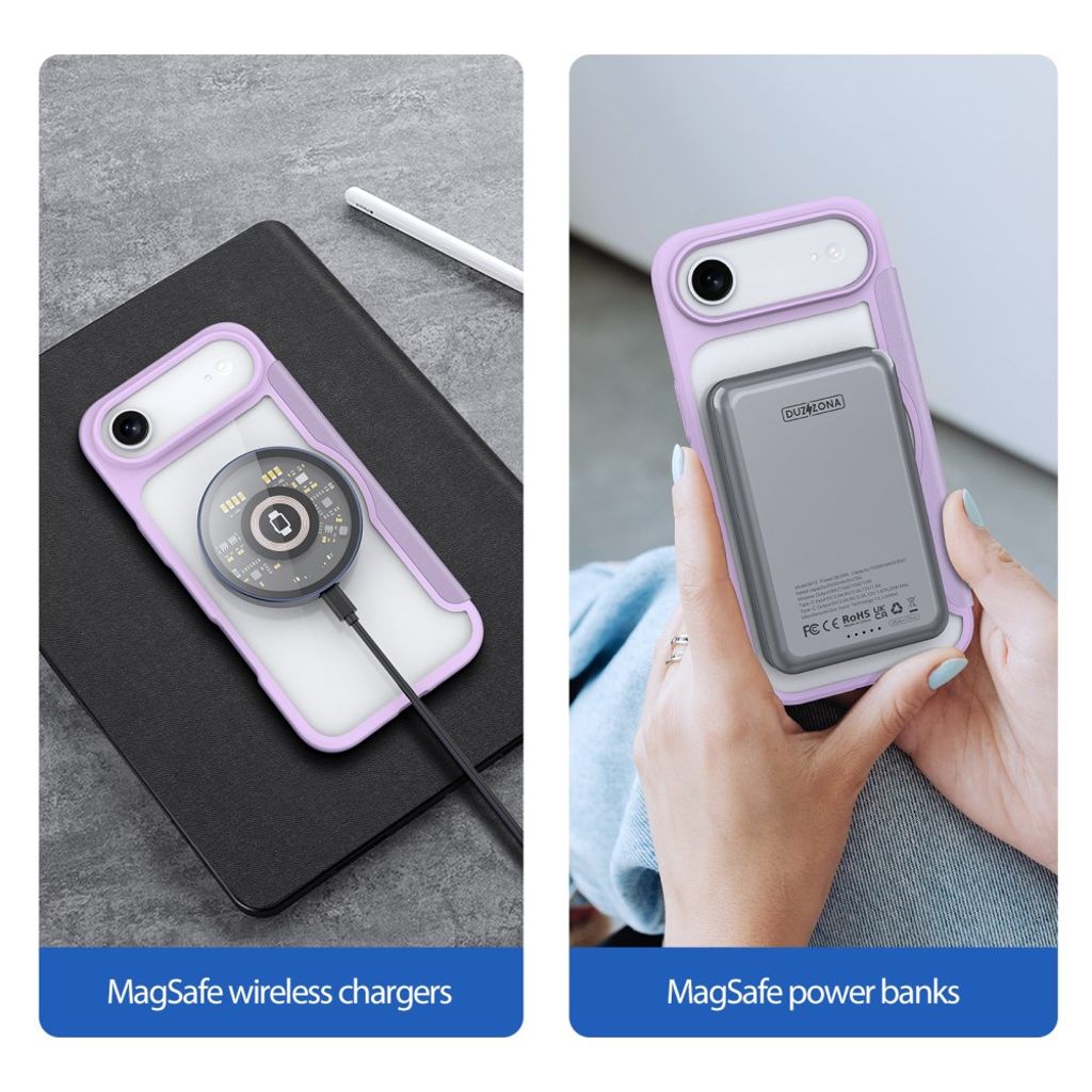 DUX DUCIS iPhone 17 Air Fodral med MagSafe - Lila