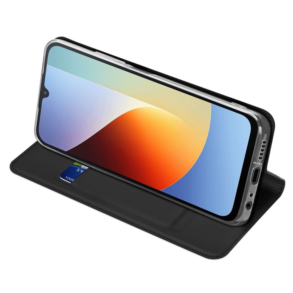 Dux Ducis Xiaomi Poco C85x 5G/Redmi A7 Pro Fodral Kortfack - Svart