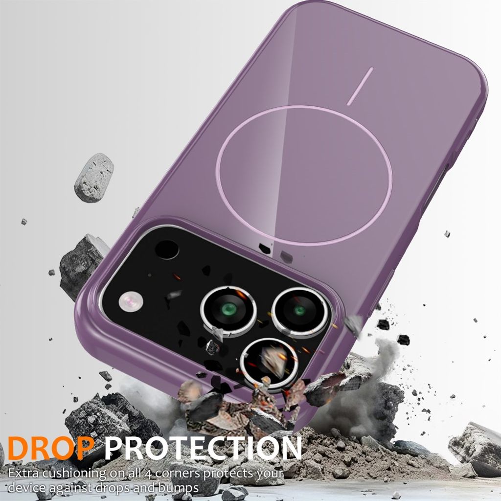 iPhone 17 Pro Case with Carrying strap - Purple