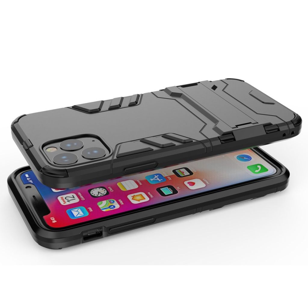 iPhone 11 Pro Telefoncover med Stativ - Sort