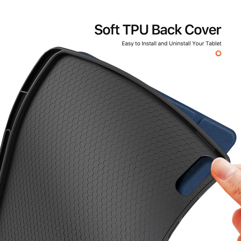 DUX DUCIS Galaxy Tab S11 Ultra etui med stativ og auto-wake – blå