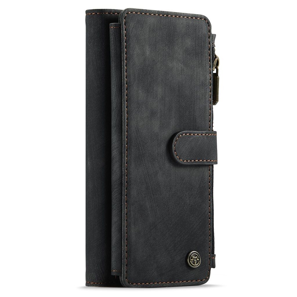 CASEME iPhone 13 Pro Lompakkokotelo Kortin haltija - Musta