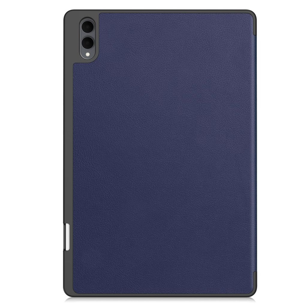 Samsung Galaxy Tab S12 Ultra/S11 Ultra Tri-fold stativfodral - Mörkblå