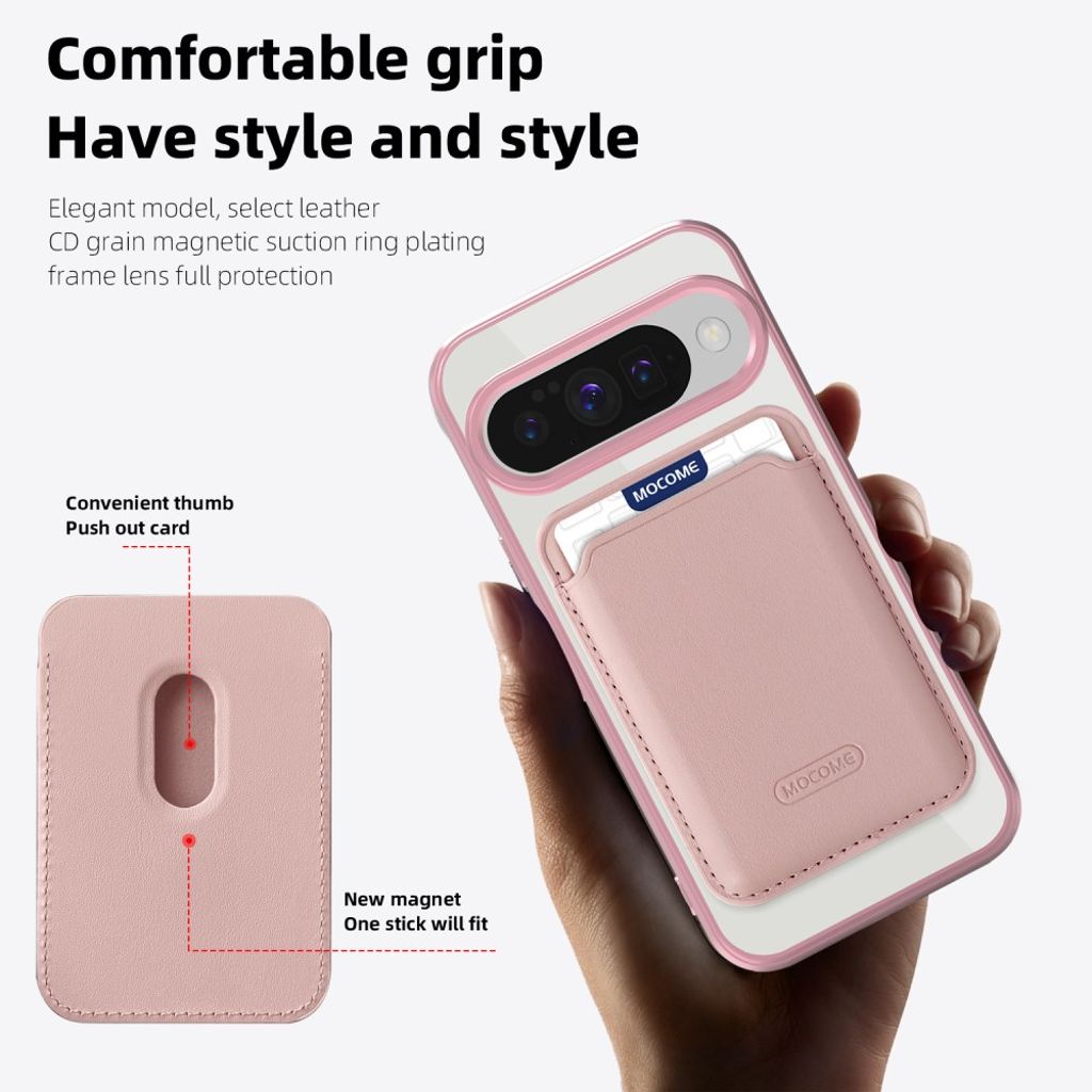 Google Pixel 10 / 10 Pro Case with Wallet - Pink
