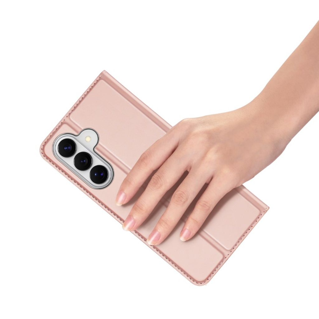 DUX DUCIS Samsung Galaxy S26 Plus Wallet Cover Stand - Pink