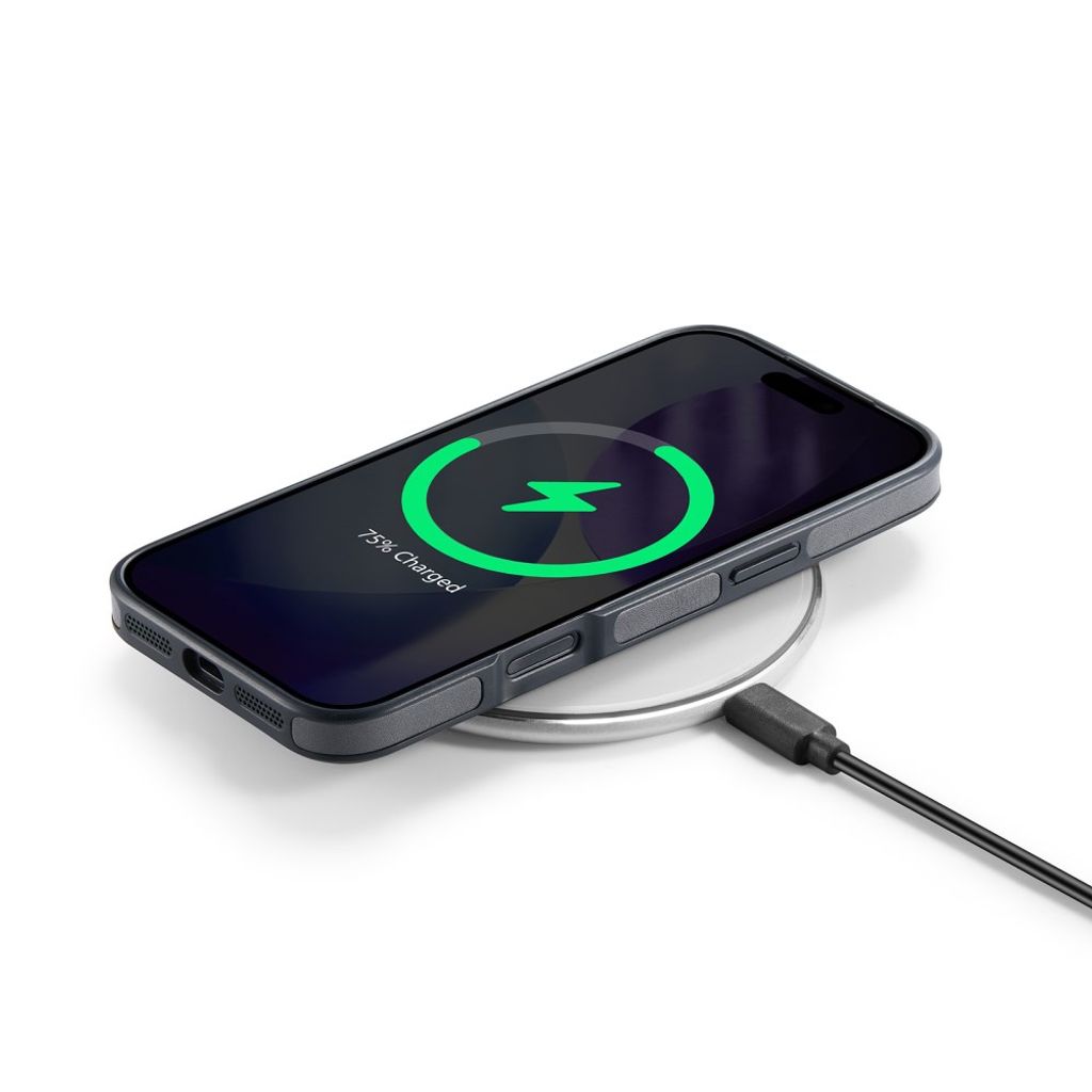 MAGKING K1 iPhone 18 Pro Max / 17 Pro Max MagSafe Deksel i PU-skinn - Grå