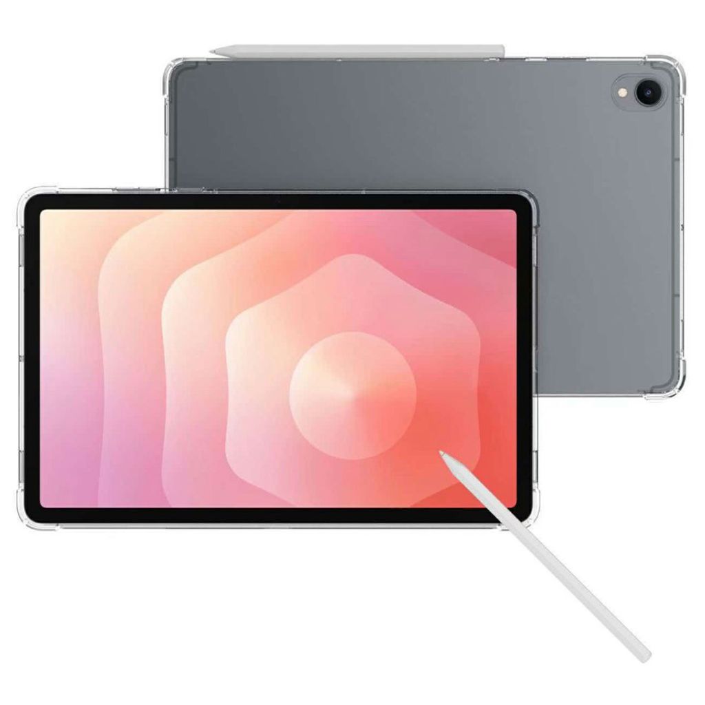 Samsung Galaxy Tab S12 Plus Stöttåligt TPU-skal - Transparent