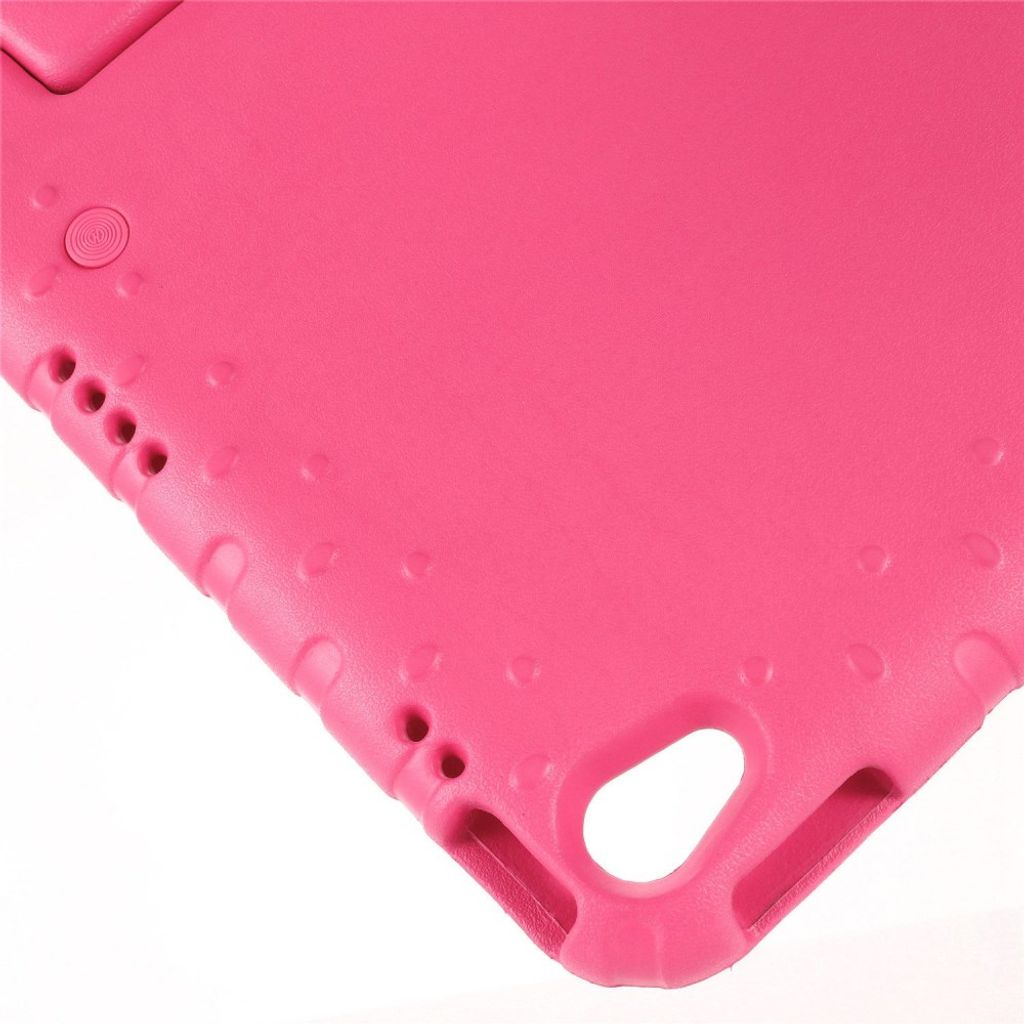 iPad A16 11" 2025/10.9" 2024 EVA-cover med standfunktion og bærehåndtag - Lyserød