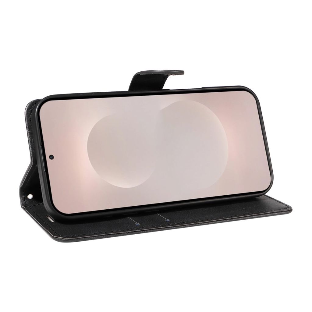 Samsung Galaxy S26 Edge Cover with Carrying strap - Black