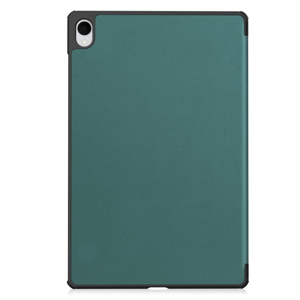 Samsung Galaxy Tab S12 Plus Slimmat Tri-fold stativfodral - Grön