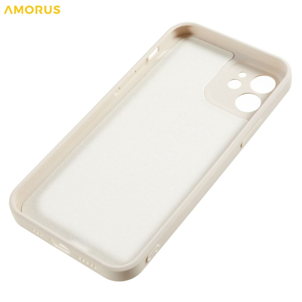 AMORUS iPhone 12 TPU Skal - Vit