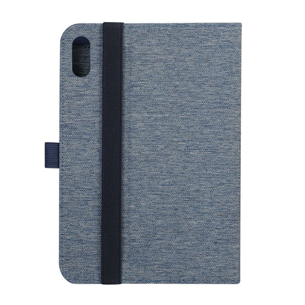 iPad Mini (2026) Kotelo jalustalla ja korttipidikkeellä - Sininen