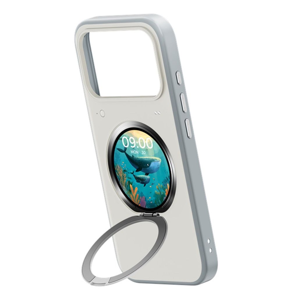 iPhone 17 Pro Max MagSafe-deksel med Smart Display – Grå