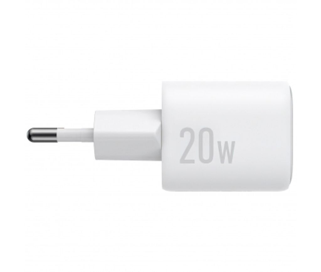 Anker Zolo -seinälaturi 20 W, 3 A, 1 x USB-C – Valkoinen
