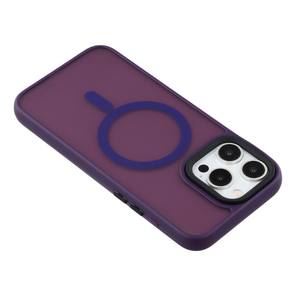 iPhone 14 Pro Cover MagSafe kompatibel – Mørkelilla