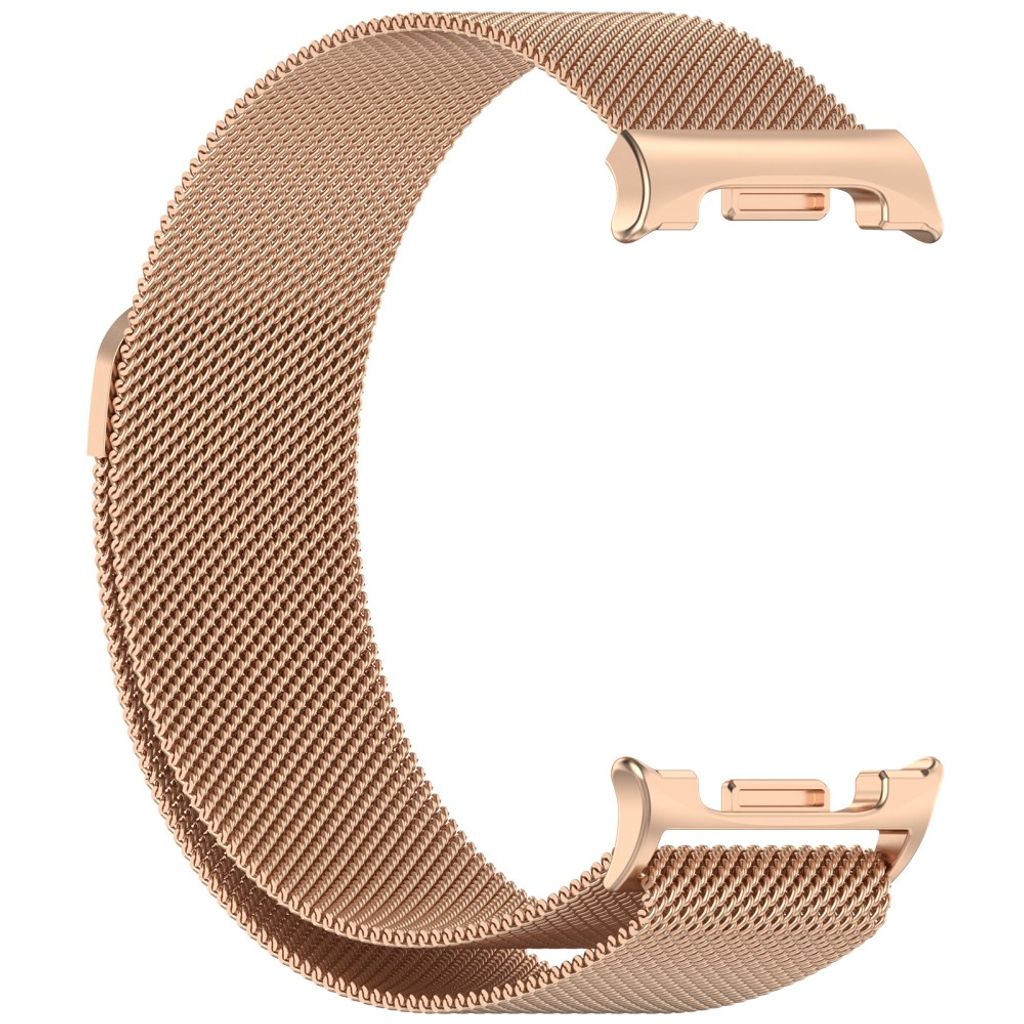Samsung Galaxy Watch9 Milanesisk magnetisk klokkerem i rustfritt stål - Rose gull