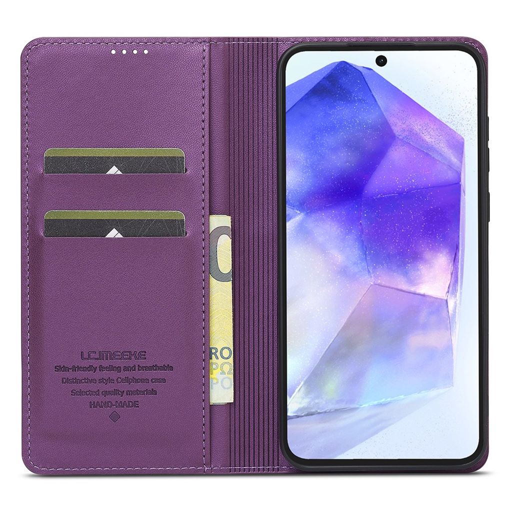 LC.IMEEKE Samsung Galaxy A17 5G Pungetui - Lilla
