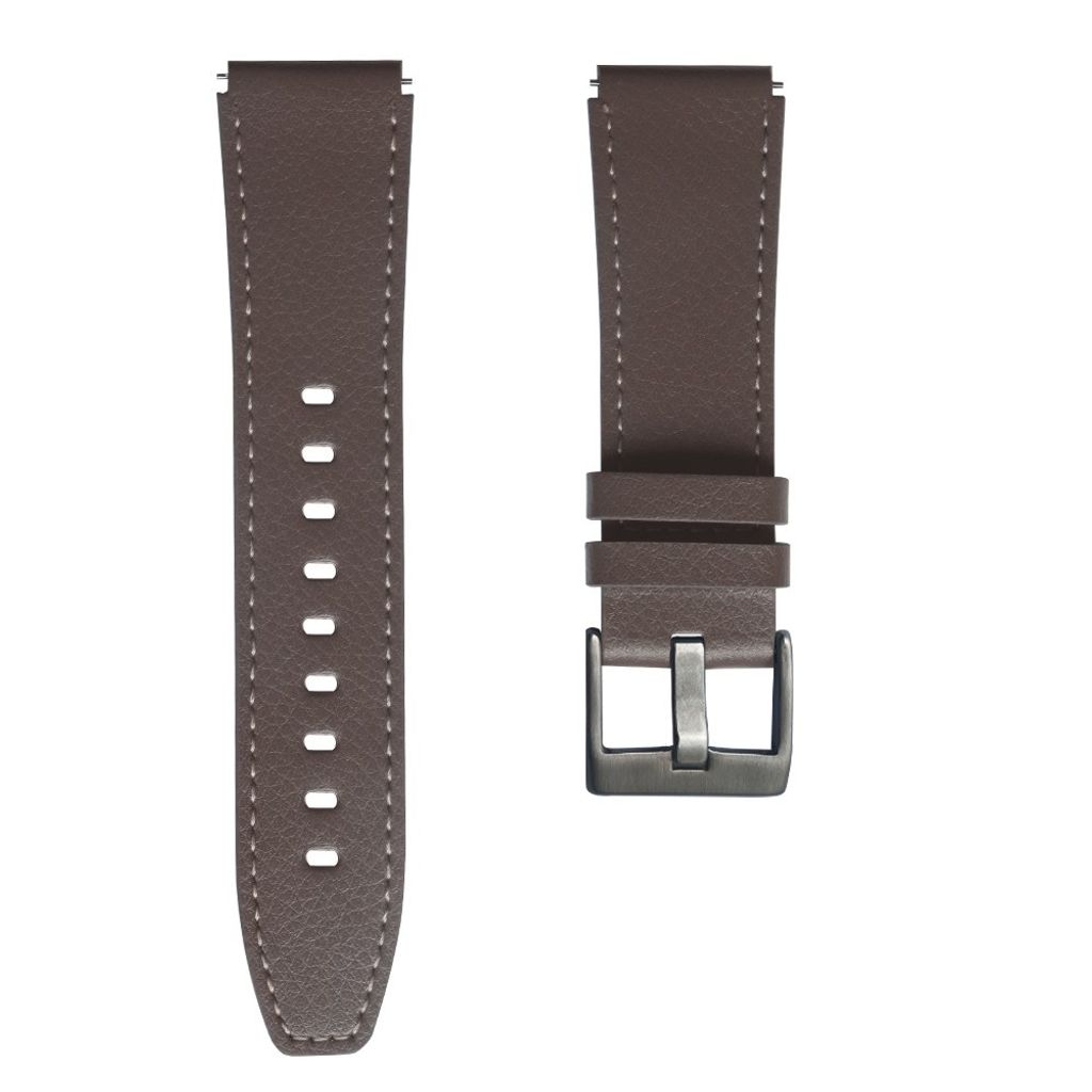 Huawei Watch GT 2 46mm/GT 2 Pro Klockarmband PU-Läder – Grå
