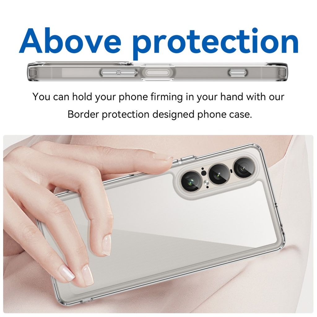 Sony Xperia 1 VII Akryl Skal - Transparent