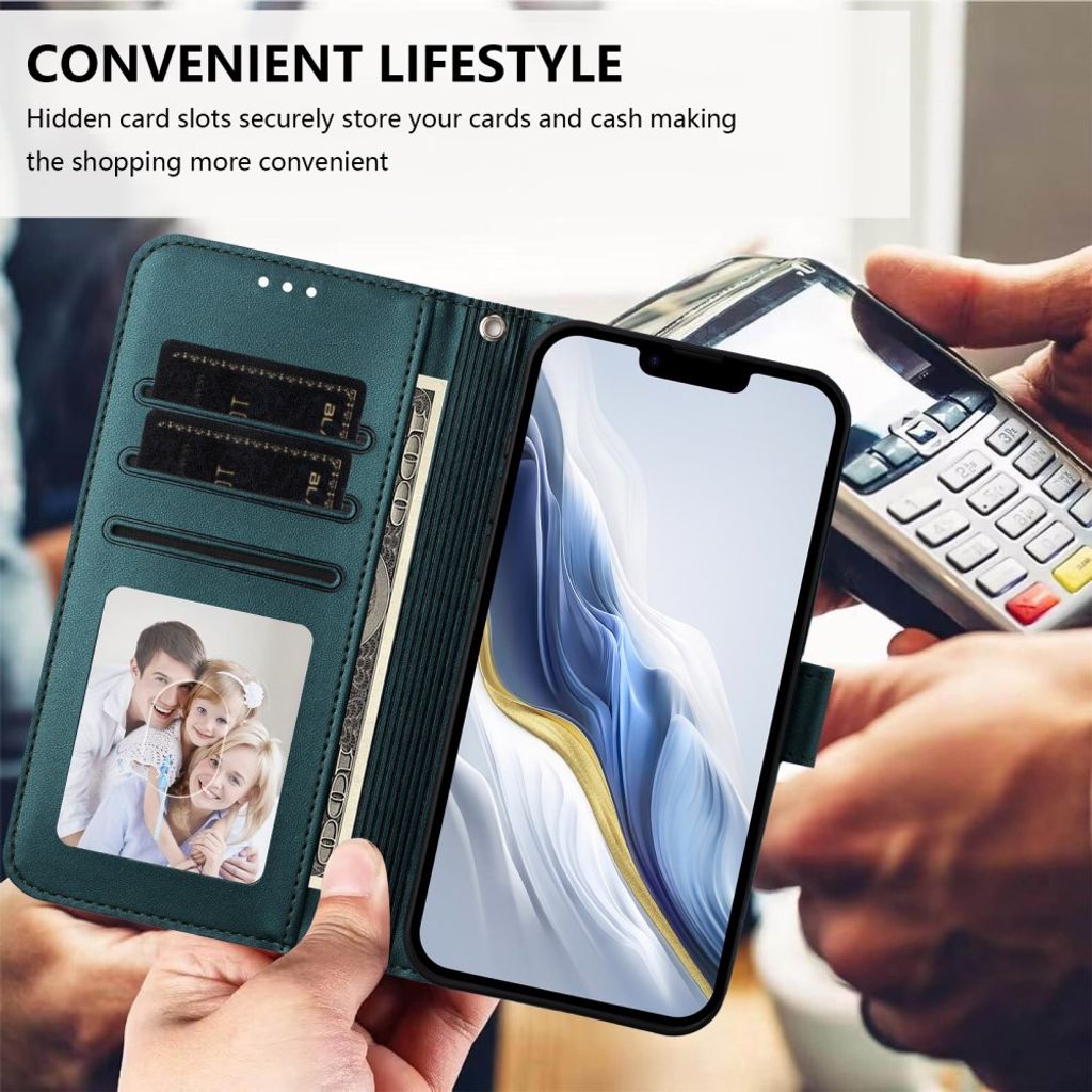 Xiaomi 17T Pro Lompakkokotelo - Vihreä