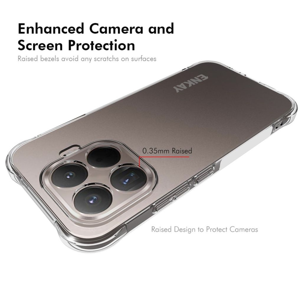 ENKAY HAT PRINCE Xiaomi 17T Stødsikkert cover - Transparent