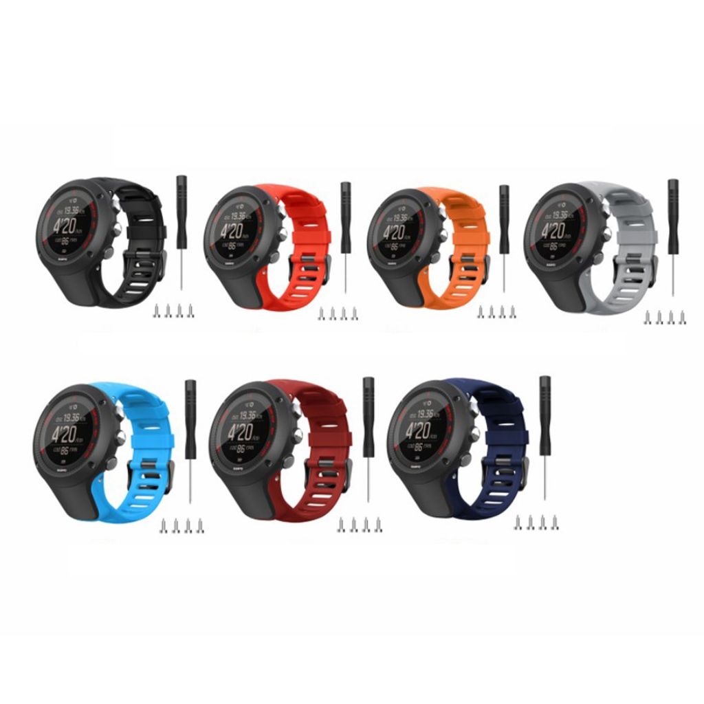 Sunnto Ambit Smartwatch Silikon Klokkereim – Svart