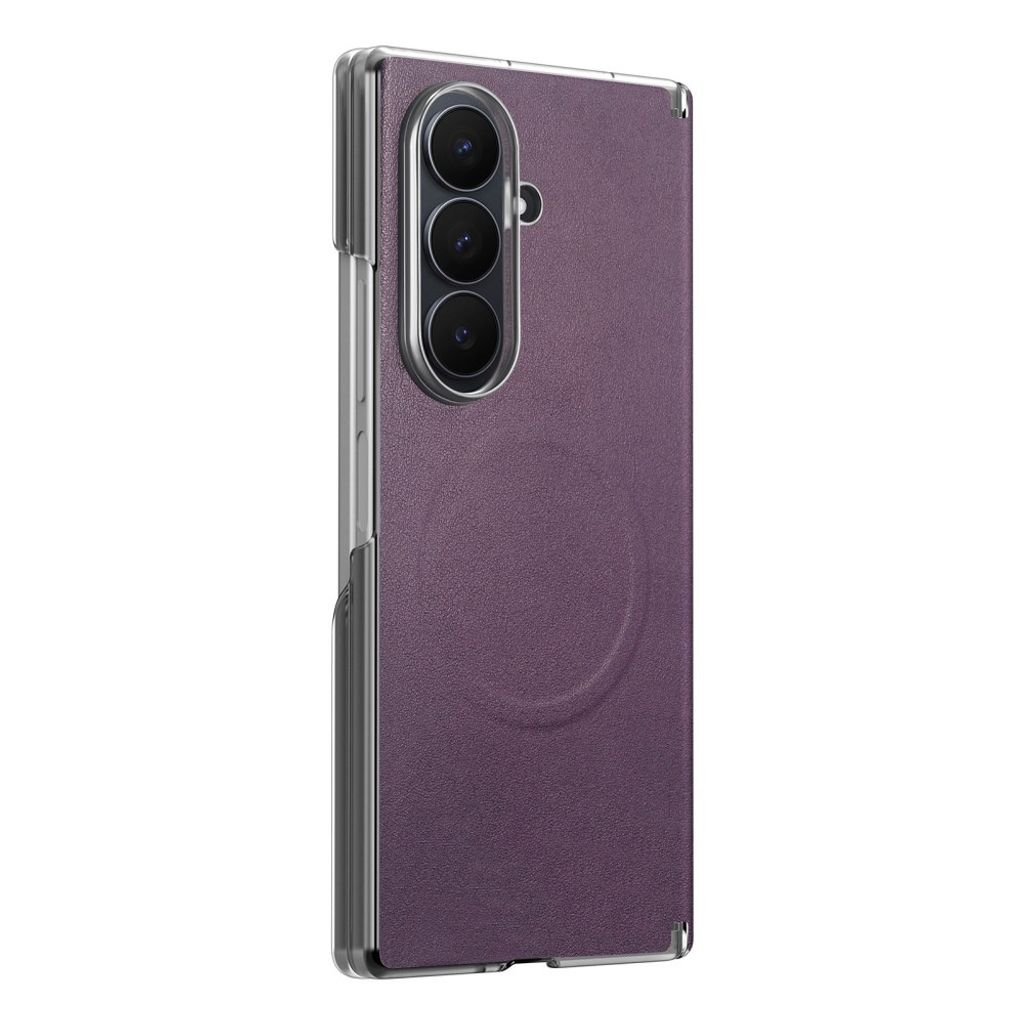 Samsung Galaxy Z Fold8 Ultra MagSafe Kuori PU-nahkaa - Violetti