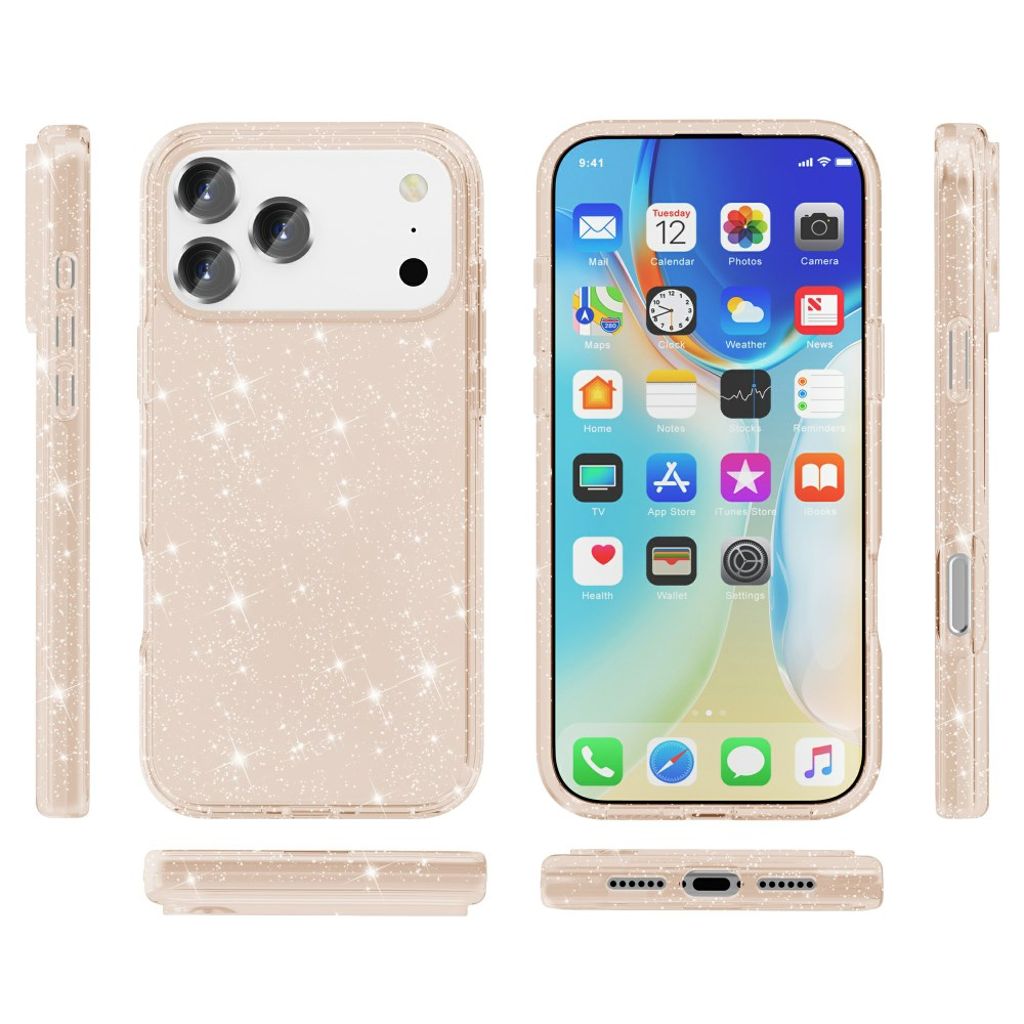 iPhone 17 Pro Acrylic Phone Case - Gold