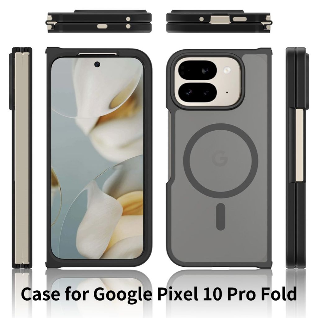 Google Pixel 10 Pro Fold Cover med MagSafe - Sort