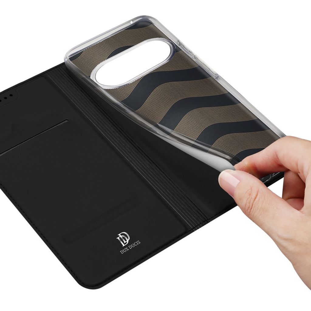 DUX DUCIS Skin Pro Series Google Pixel 11 LommebokCover i PU skinn - Svart