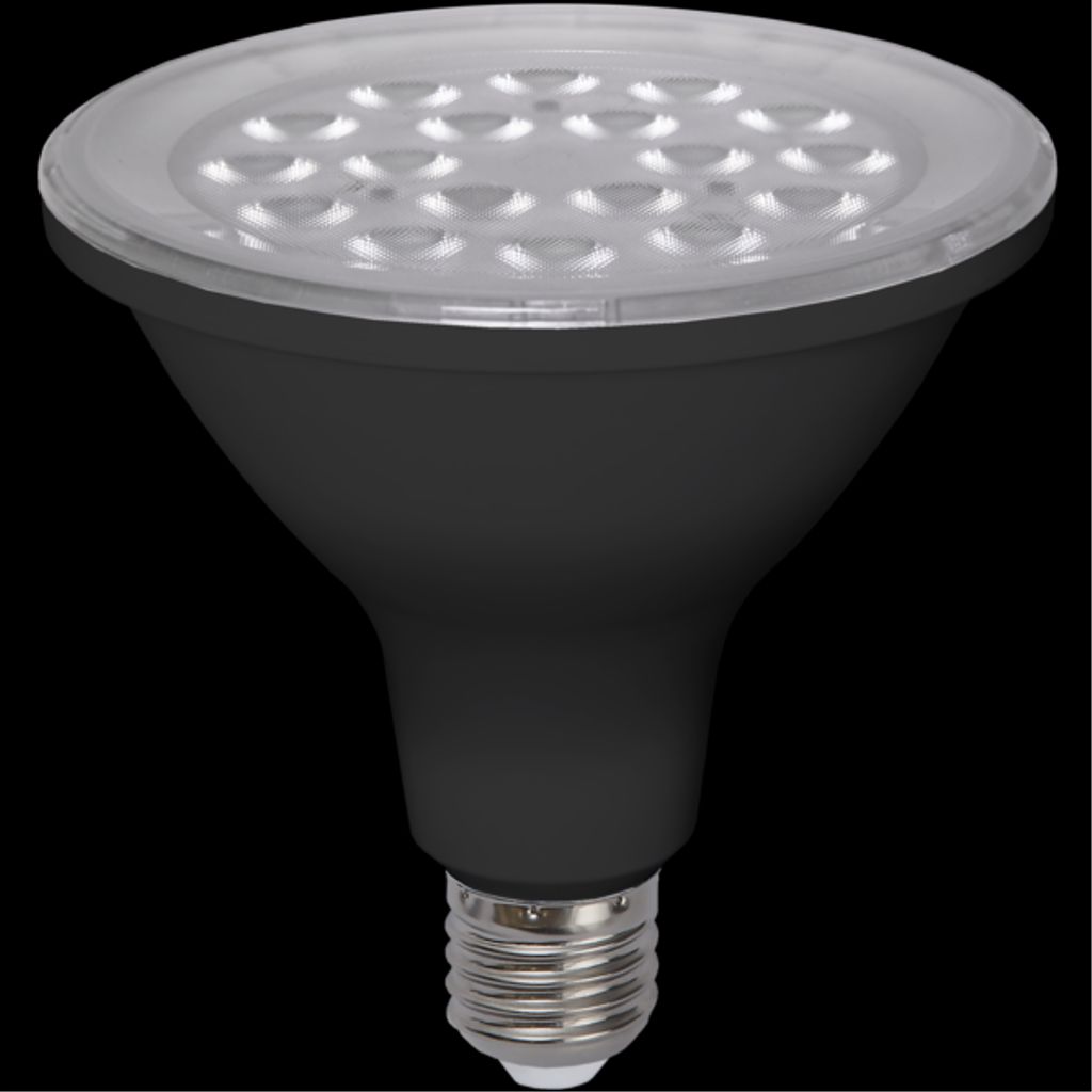 Star Trading LED-lampa E27 PAR38 Spotlight Outdoor 1500lm – Svart
