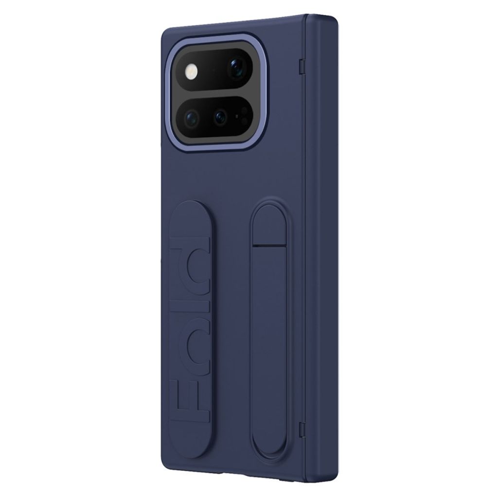 Google Pixel 11 Pro Fold Deksel med skjermbeskytter i herdet glass - Blå