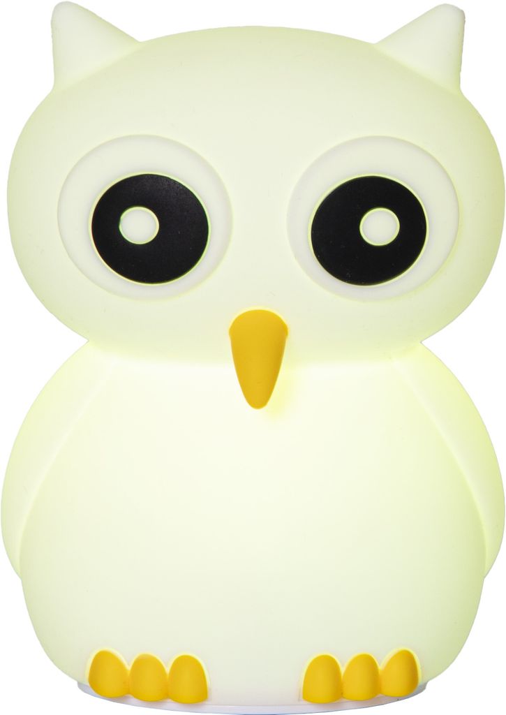Natlampe LED Funktionel Ugle - Timer, Flerfarvet