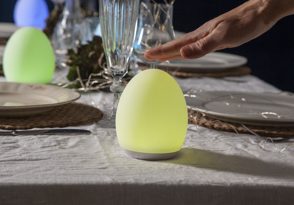 Oval LED-lampe Funktionel Smart Touch