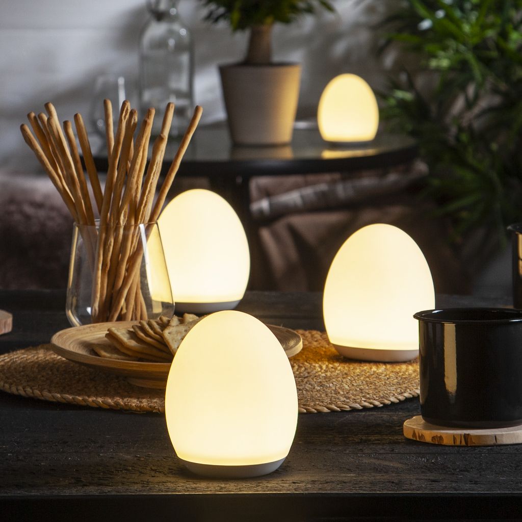 Oval LED-lampe Funktionel Smart Touch