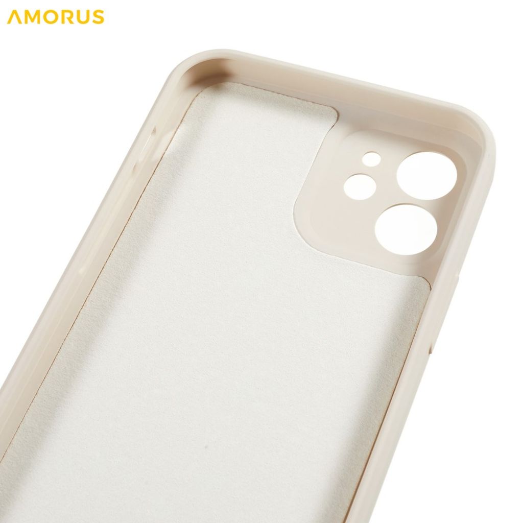 AMORUS iPhone 12 TPU Skal - Vit