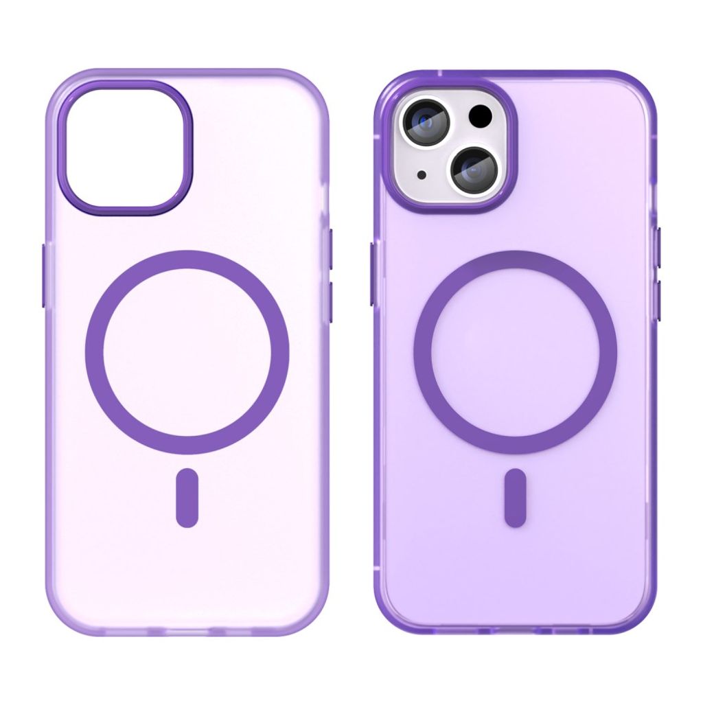 iPhone 13 Case MagSafe Compatible Drop Protection - Dark Purple