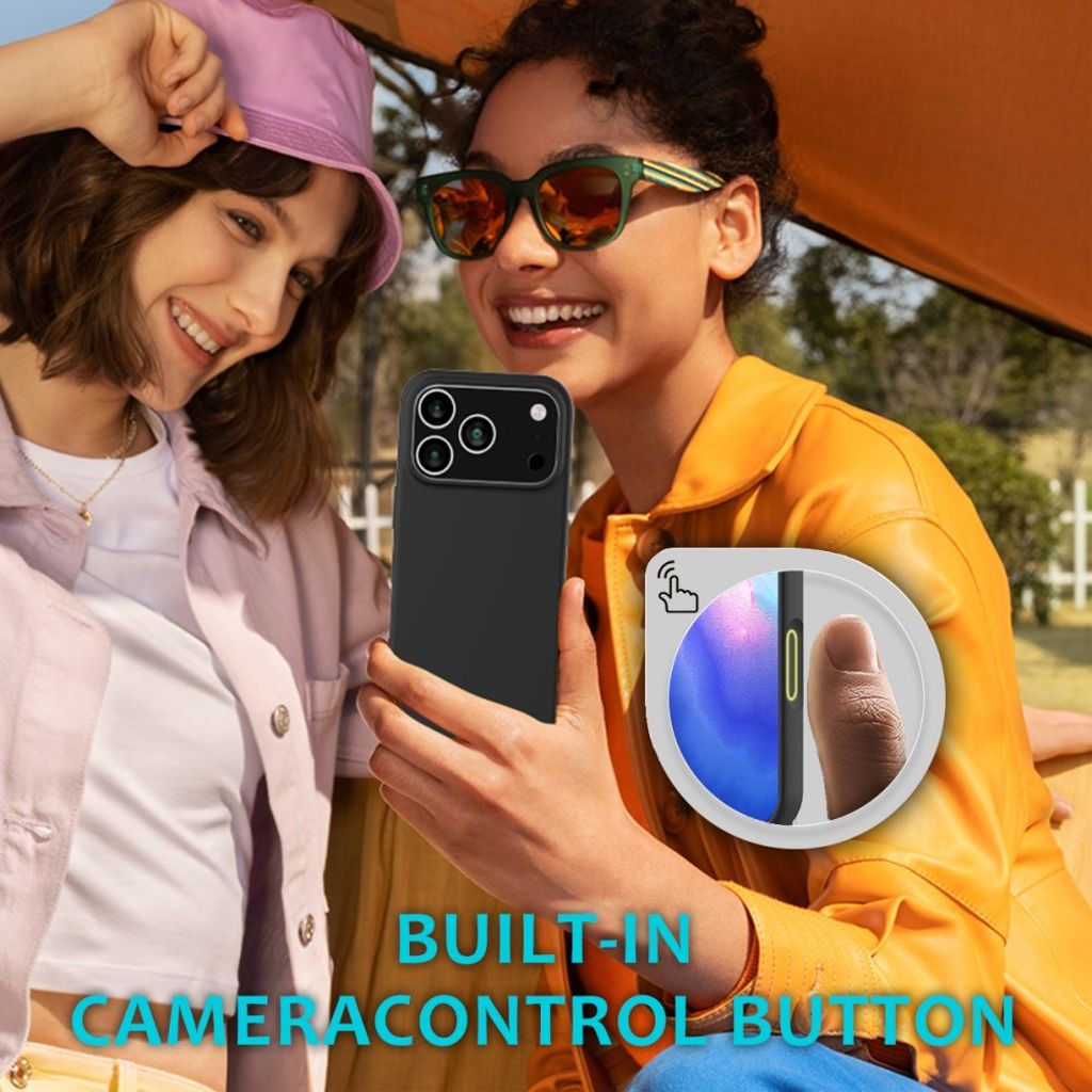 iPhone 17 Pro Silicone Phone Case - Black