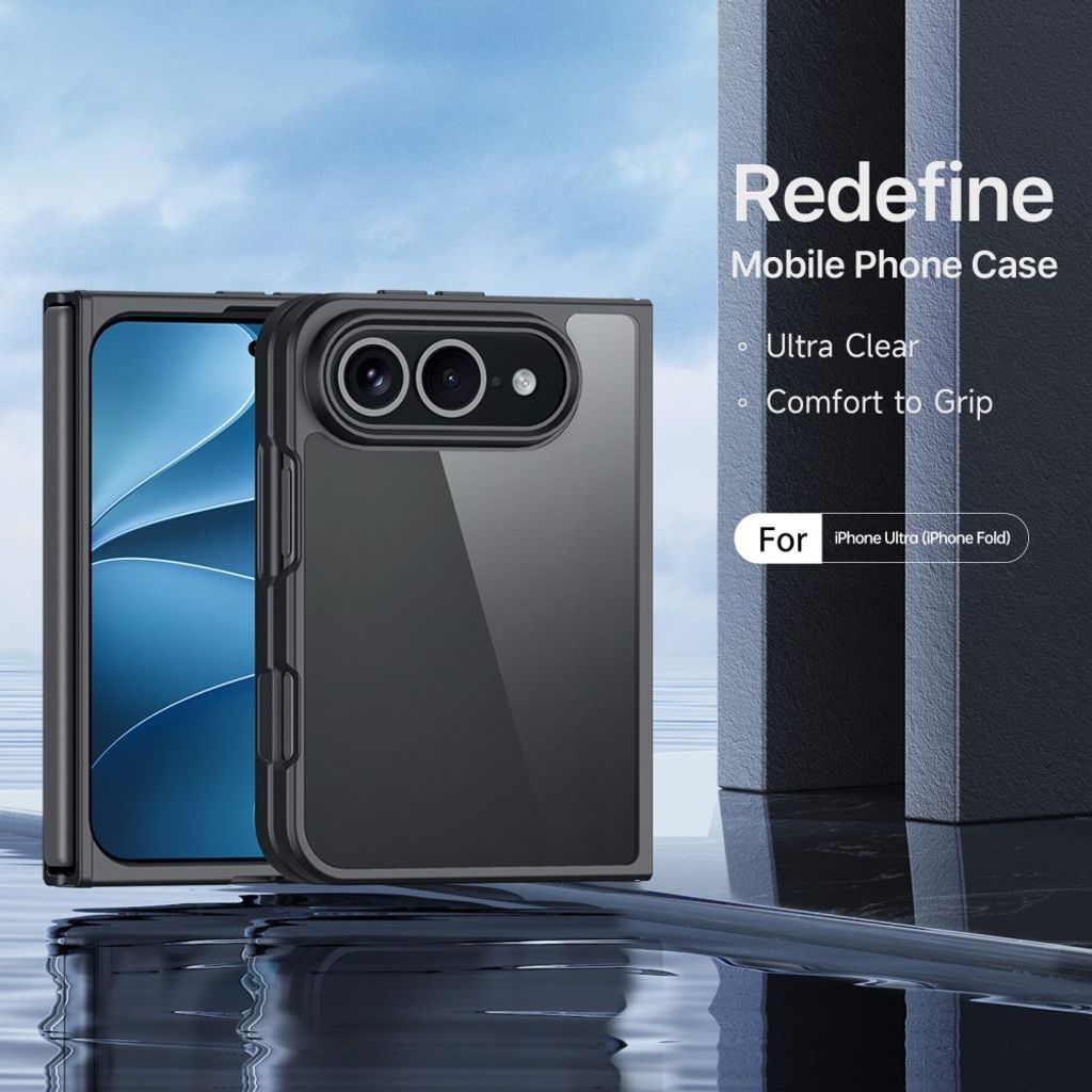 DUX DUCIS iPhone Fold-deksel – svart