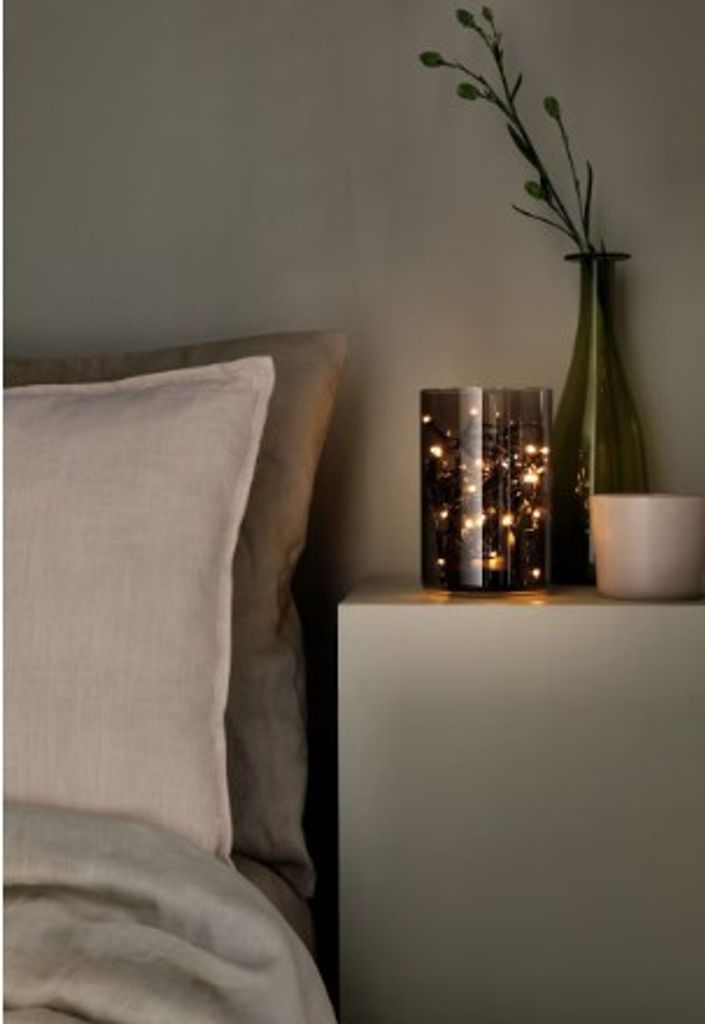 LED Lichtslinger Wit 80 LED 5,5m op Batterijen met Timer