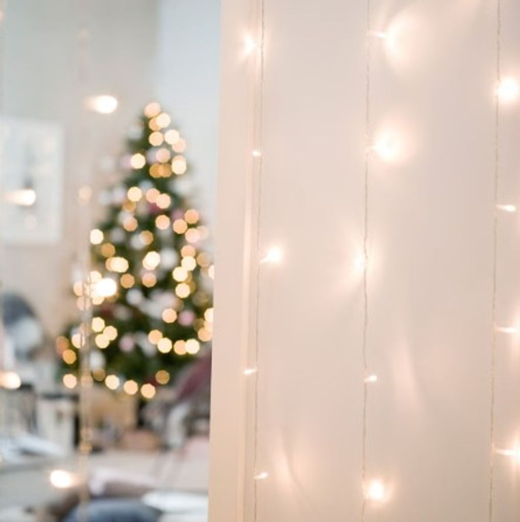 LED Lysslynge Varmhvit 40 LED 6m Transparent Kabel Utendørs/Innendørs