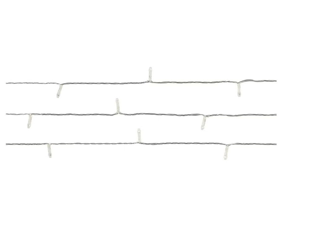 LED Lysslynge Varmhvit 40 LED 6m Transparent Kabel Utendørs/Innendørs