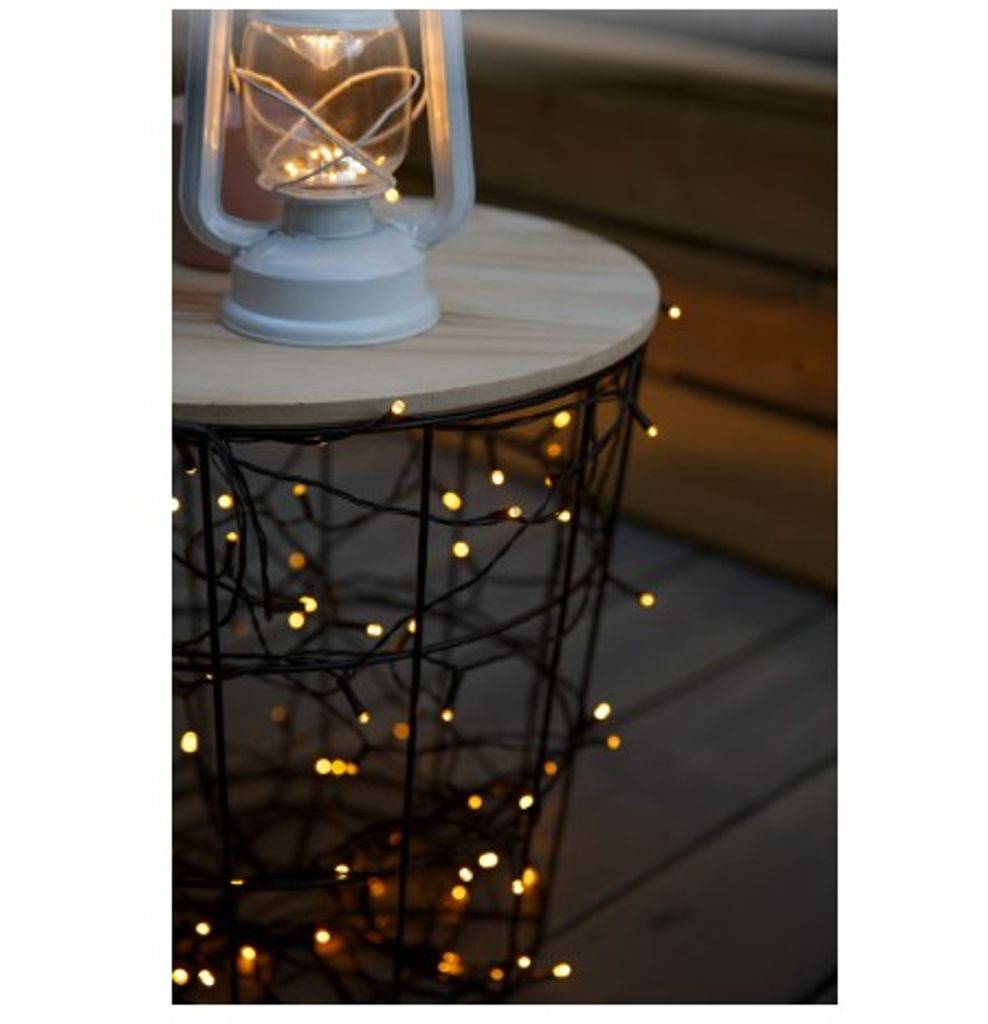 LED Ljusslinga Varmvit 120 LED 19m Utomhus/Inomhus