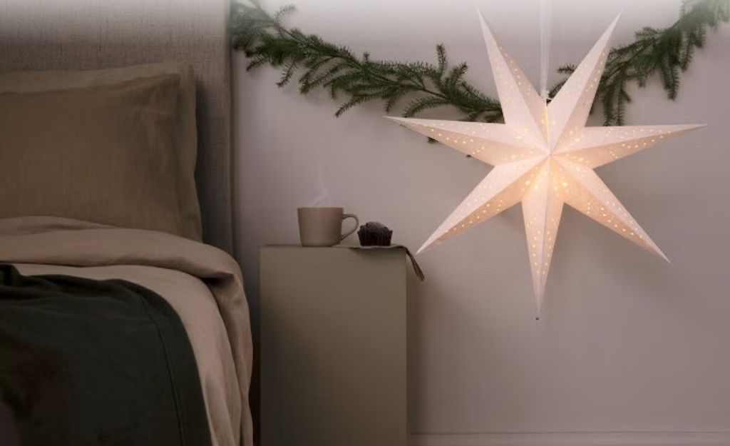 LED Lichtbron voor Adventsster 25lm op Batterijen met Timer