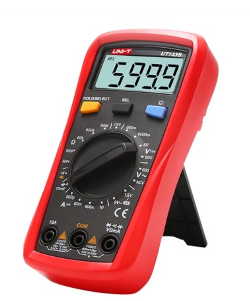 UNI-T UT133B Digitaalinen Yleismittari 600V 10A NCV-toiminnolla