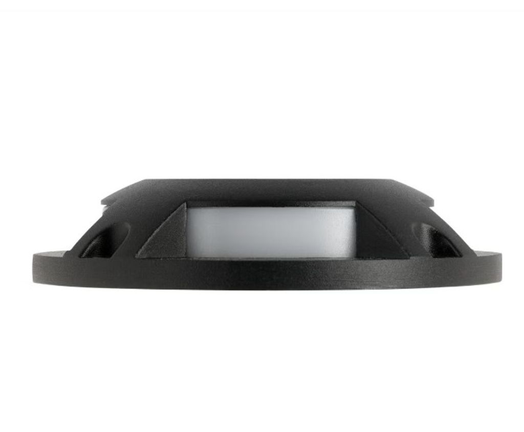 Aurinkokennokäyttöinen decklight 12 cm – 1 kpl, musta