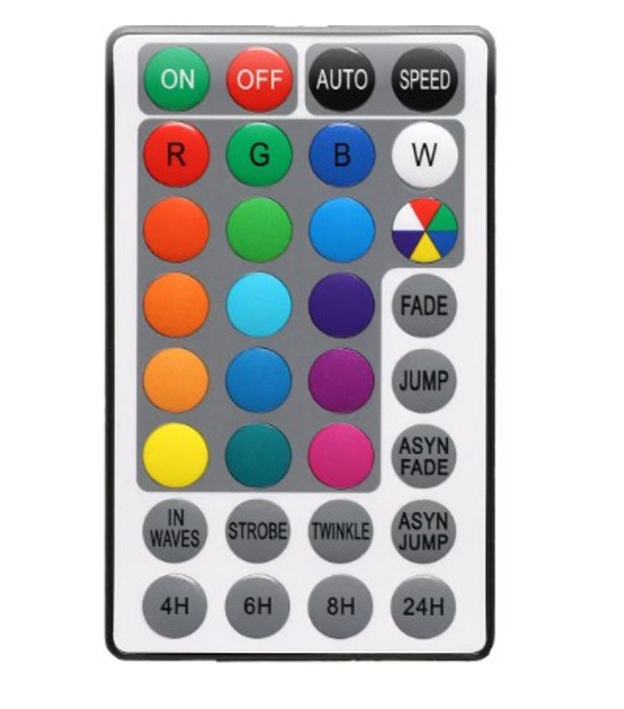 LED Lichtslinger RGB 80 LED 5,5m op Batterijen met Timer