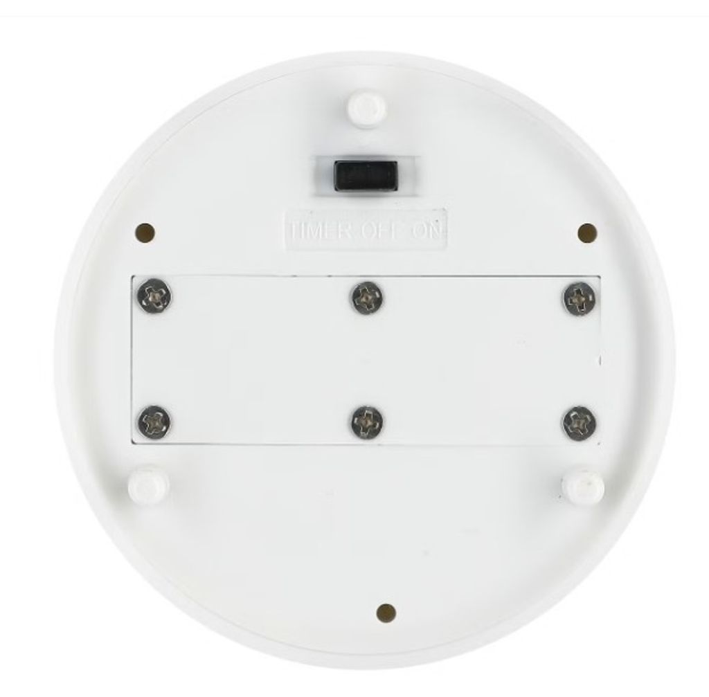 Aurinkokennokäyttöinen LED-pilarikynttilä ulkokäyttöön 12,5 cm